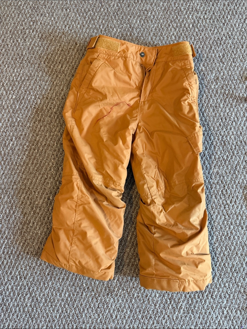 Columbia Rust Orange Kids Snow Pants